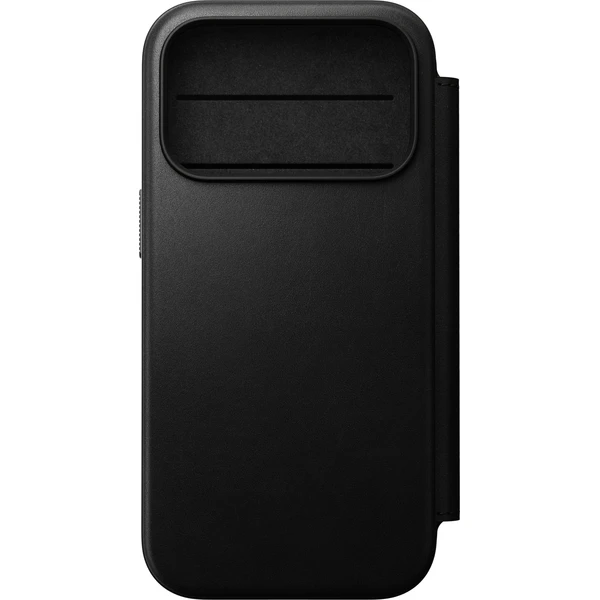 Nomad Modern Leather Folio MagSafe kožené pouzdro iPhone 18 Pro Black - Pouzdra - Obrázek 499c42ef8544418ca76cdeaeb4598a96