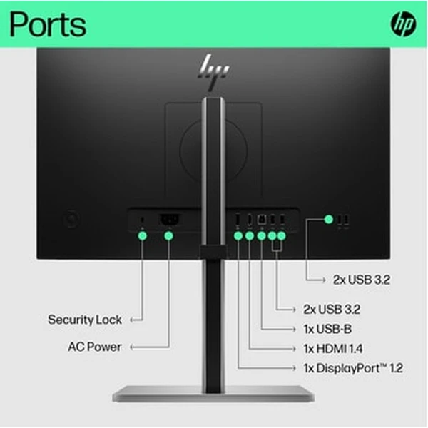 HP E22 G5 monitor 22" - Monitory - Obrázek 49F0000J01