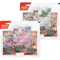 Pokémon TCG: SV05 Temporal Forces - 3 Blister Booster - Pokémon karty