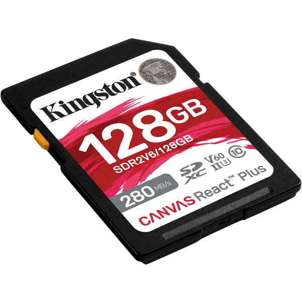 Kingston SDXC 128GB Canvas React Plus V60 - Paměťové karty - Obrázek 49PC000J01
