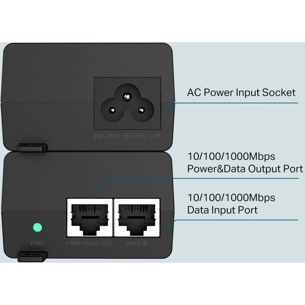 TP-Link TL-POE160S injektor černý - Injektory - Obrázek 49XY600301