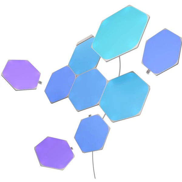 Nanoleaf Shapes Hexagons Smarter Kit chytré modulární osvětlení (9 Panels) - Chytrá osvětlení - Obrázek 49Z3600301