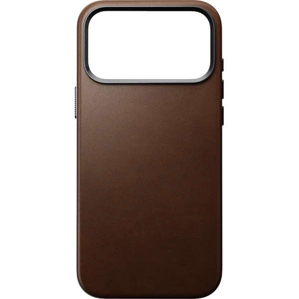 Nomad Traditional Leather MagSafe kožený kryt iPhone 18 Pro Max Brown - Pouzdra - Obrázek 49a0ea56e9f44aeeac451ed5dbca5b1e