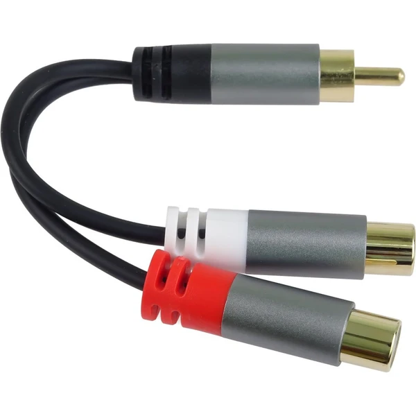 PremiumCord HQ Cinch/2x Cinch redukce 0,15m černá - Kabely a redukce - Obrázek 49e918920fd5434ab30d46f45812e55e