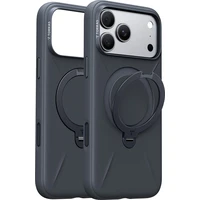 Torras OStand Q3 Silicone MagSafe kryt iPhone 18 Pro černý - Pouzdra