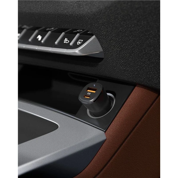 Spigen ArcStation Essential 48W nabíječka do auta černá - Nabíječky - Obrázek 49ffe2ce89284f4ebbee121d6f84b1cb