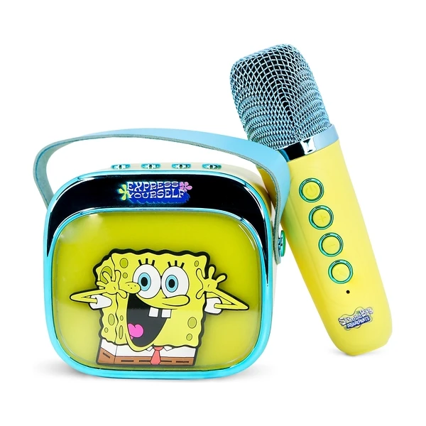 LED Karaoke reproduktor s mikrofonem OTL - SpongeBob PopSing - Mikrofony - Obrázek 4A9L000K01