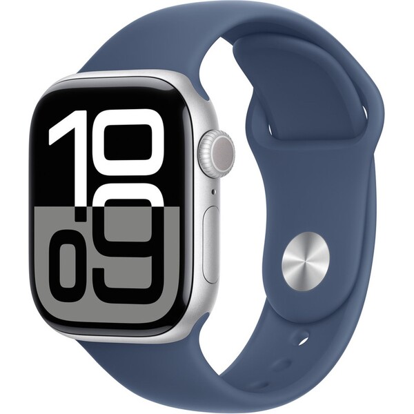 Apple Watch 40mm denimový sportovní řemínek - S/M MYJ13ZM/A