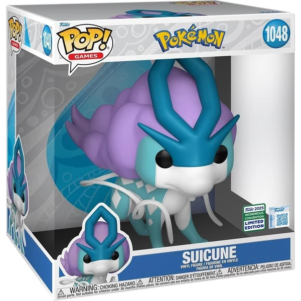 Funko POP! #1048 Games Jumbo: Pokemon - Suicune - Funko POP! - Obrázek 4AYM000K01