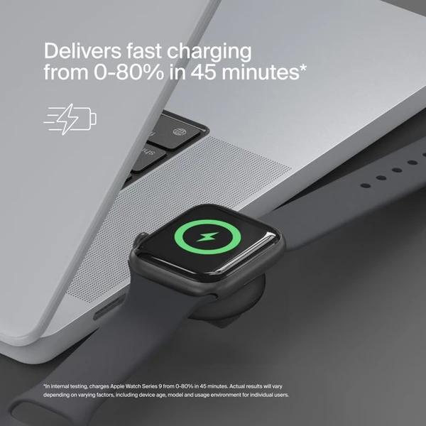 Belkin BOOST CHARGE Apple Watch MFi dongle nabíječka černá - Nabíječky - Obrázek 4B8B000P01