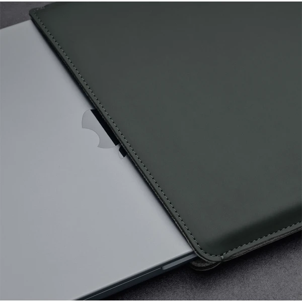 Woolnut Coated PU Sleeve pouzdro pro 16" MacBook Pro tmavě zelené - Pouzdra - Obrázek 4BJR100501
