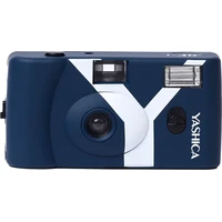 YASHICA MF-1 Snapshot Art Camera analogový fotoaparát modrý - Fotoaparáty