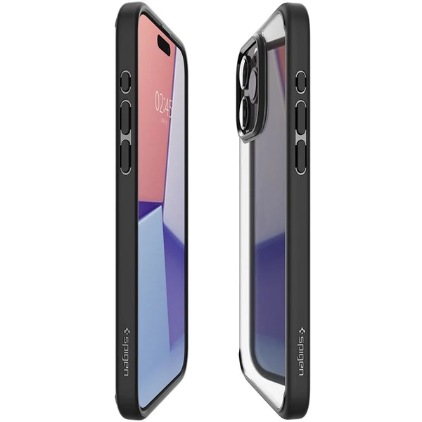 Spigen Ultra Hybrid kryt iPhone 15 Pro matně černý - Pouzdra - Obrázek 4BT8000601