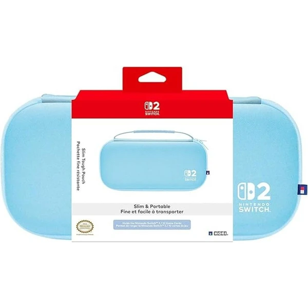 HORI pouzdro Slim Tough Pouch Light Blue (NSW/NSW2/OLED) modré - Pouzdra - Obrázek 4C7M000K01