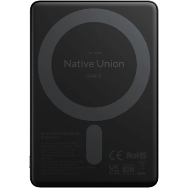 Native Union Active MagSafe powerbanka 5000mAh černá - Powerbanky - Obrázek 4CDE000O01