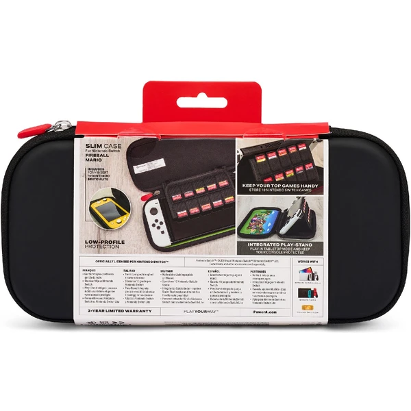 PowerA Slim Case Fireball Mario (Switch) - Pouzdra - Obrázek 4CMM100501