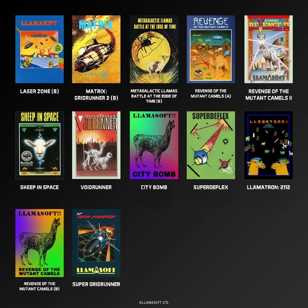 Evercade The Llamasoft Collection - Hry pro Retro konzole - Obrázek 4D4K000K01