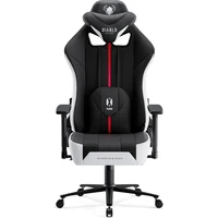 Diablo X-Player 2.0 King Size látková herní židle bílo-černá - Židle