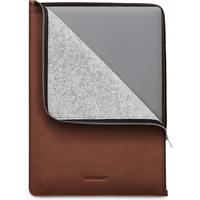 Woolnut kožené Folio pouzdro pro 16" MacBook Pro hnědé - Pouzdra