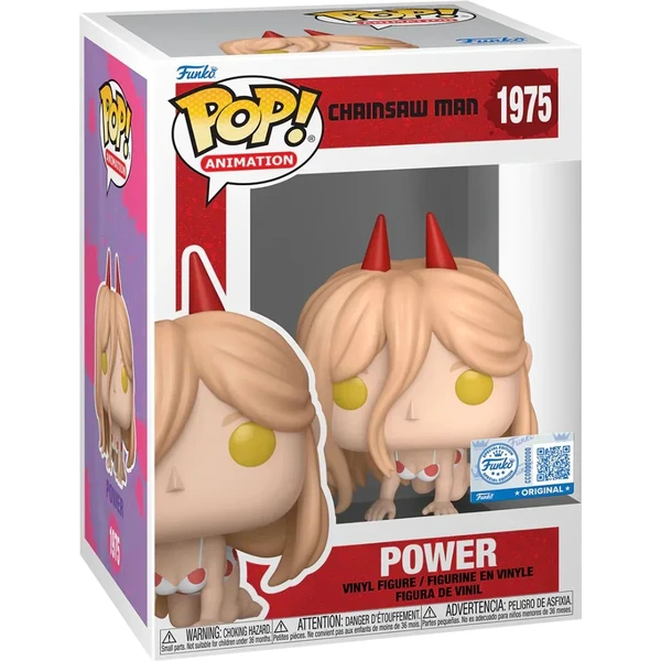 Funko POP! #1975 Animation: Chainsaw Man - Power on Beach (Exclusive) - Funko POP! - Obrázek 4DMG000K01