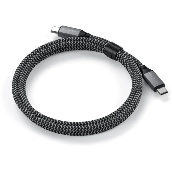 Satechi USB-C/USB-C napájecí kabel 100W 2m vesmírně šedý - Kabely a redukce - Obrázek 4EK2700301