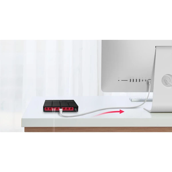 Mercusys MS108G switch - Switche - Obrázek 4ER7300401
