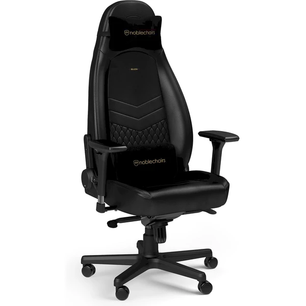 noblechairs ICON Real Leather herní židle černá - Židle - Obrázek 4EUA000J01