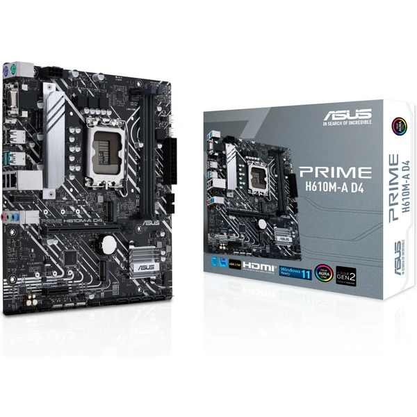 ASUS PRIME H610M-A D4 (DDR4) CSM Intel H610 - Základní desky - Obrázek 4F32000701
