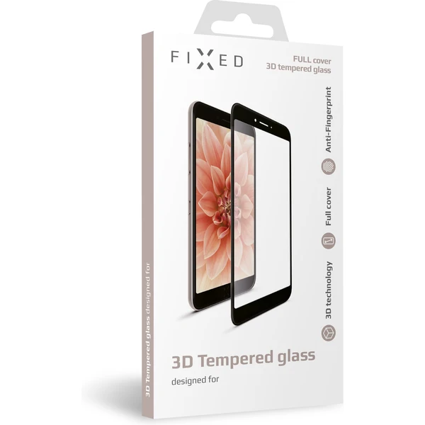 FIXED 3D Full-Cover tvrzené sklo s lepením po celé ploše Apple iPhone XR/11 černé - Ochranné folie a skla - Obrázek 4F6Q100401