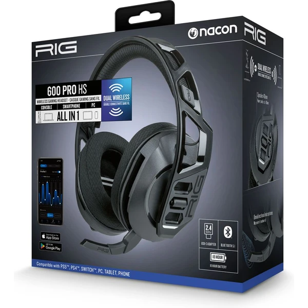 Nacon herní sluchátka pro PS5  RIG 600 PRO HS - Sluchátka - Obrázek 4FET100501