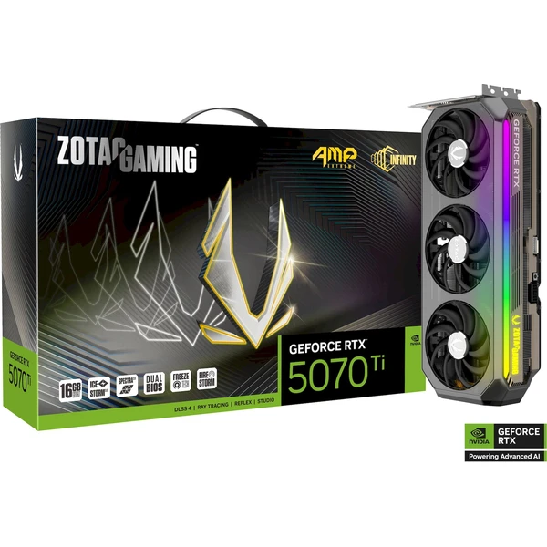 ZOTAC NVIDIA GeForce RTX 5070 Ti AMP Extreme INFINITY (Další) - Grafické karty - Obrázek 4FLI000K01