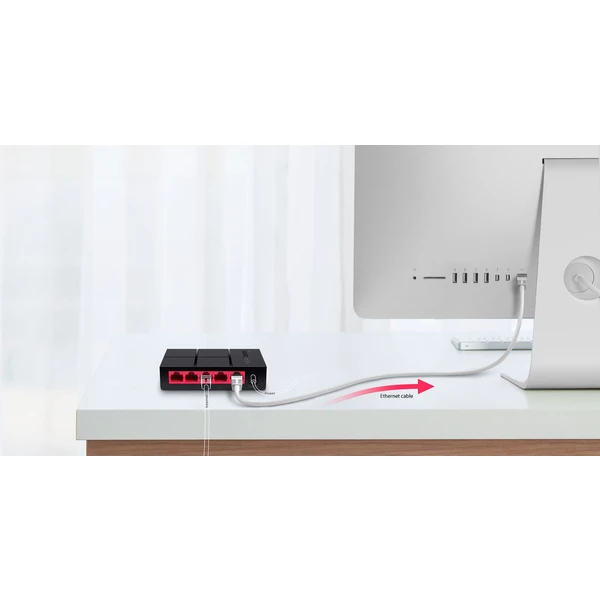 Mercusys MS105G switch - Switche - Obrázek 4FR7300401