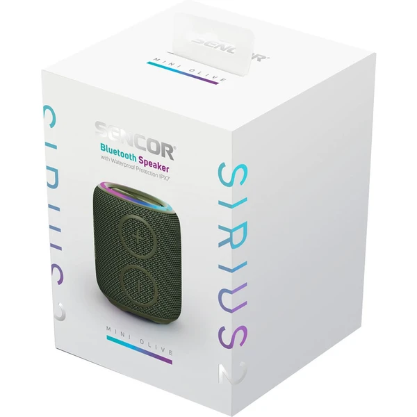 Sencor Sirius 2 Mini přenosný reproduktor, olivově zelený - Reproduktory - Obrázek 4FU2000L01