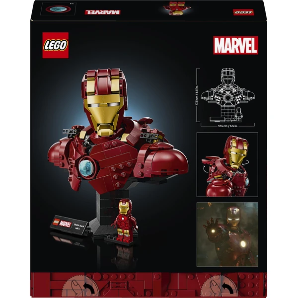 LEGO Marvel 76327 Busta Iron Man MK4 - LEGO - Obrázek 4G5G000K01
