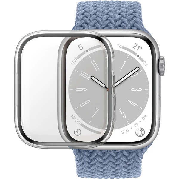 PanzerGlass Apple Watch 9/8/7 (41mm) ochranný kryt s D3O - čirý rámeček - Pouzdra - Obrázek 4GC1000O01
