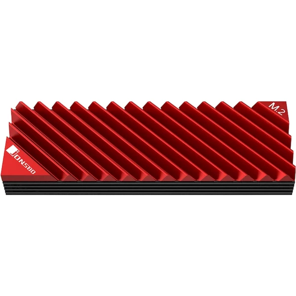 Jonsbo M.2-3 M.2 SSD chladič červený - Chladiče - Obrázek 4HHJ000K01