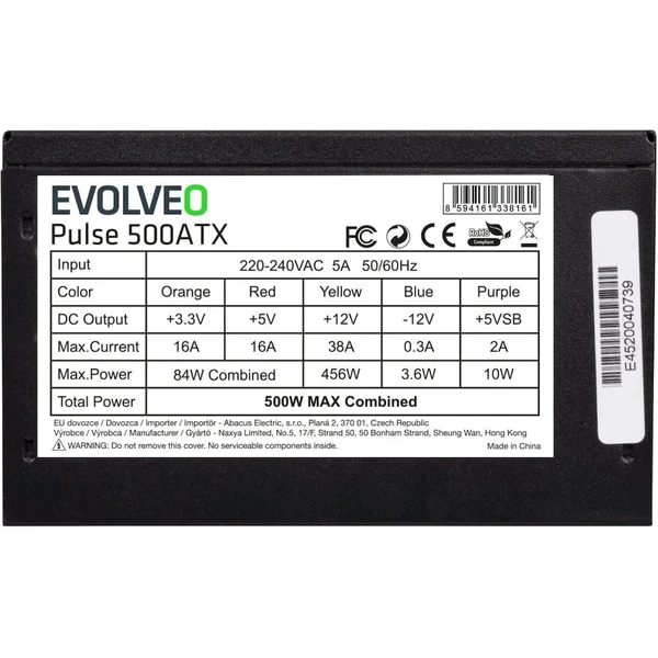 EVOLVEO 500W bulk - Zdroje - Obrázek 4HNF000K01