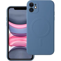 Smarty Mag silikonový kryt s MagSafe iPhone 11 modrý - Pouzdra