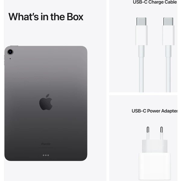 Apple iPad Air 256GB Wi-Fi vesmírně šedý (2022)  - Tablety - Obrázek 4HYX600301