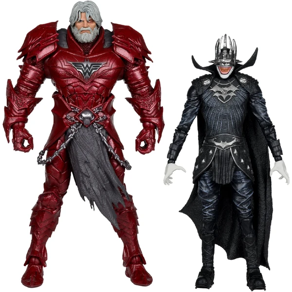 Akční figurky McFarlane DC - Batman Who Laughs (Knight Armor) & The Merciless (Dark Verse) 18 cm - Figurky - Obrázek 4IHE000K01