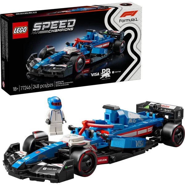 LEGO Speed Champions 77246 Závodní auto Visa Cash App RB VCARB 01 F1