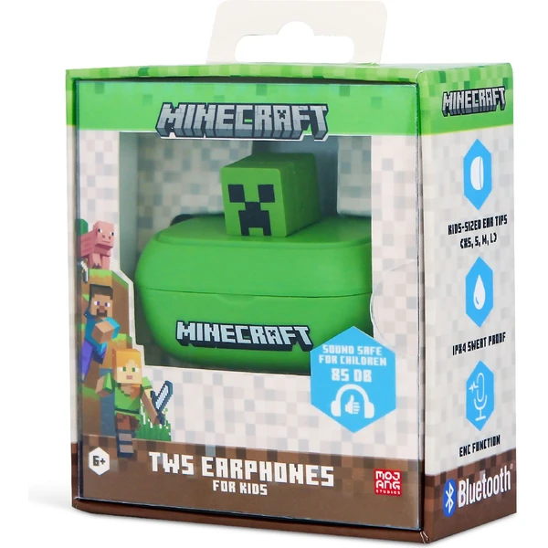 OTL dětská TWS sluchátka 3D Minecraft - Sluchátka - Obrázek 4J6L000K01