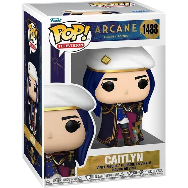 Funko POP! #1488 TV: Arcane League of Legends - Caitlyn - Funko POP! - Obrázek 4JCG000N01