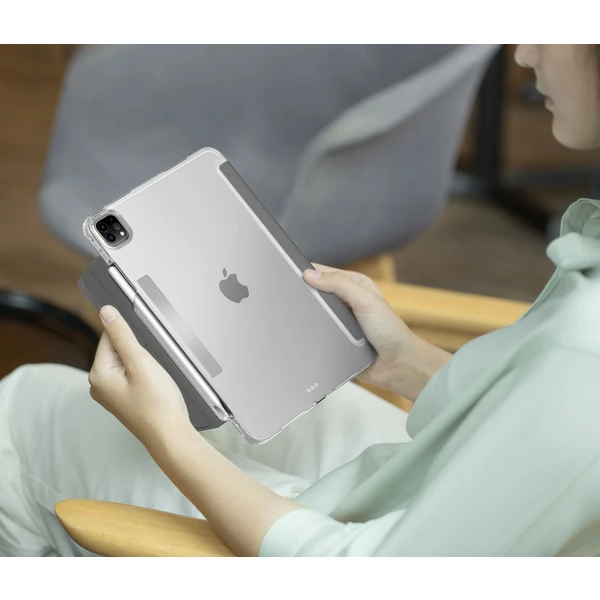 UNIQ Camden Click pouzdro iPad Pro 11" (2025) šedé - Pouzdra - Obrázek 4JD5000O01