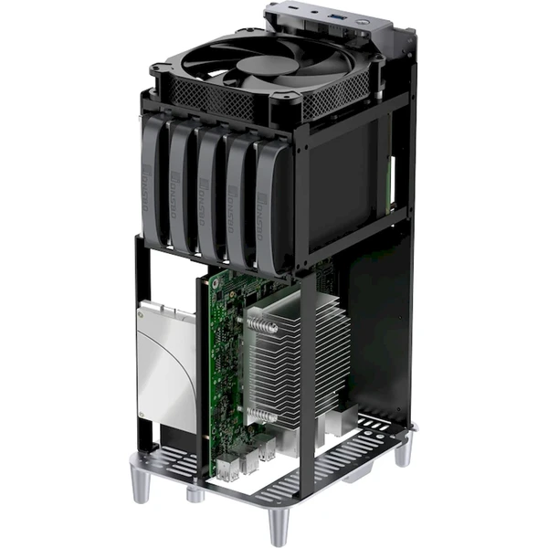 Jonsbo N1 Mini-ITX šedá - Počítačové skříně - Obrázek 4JUD000K01