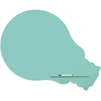 Rocada Skin Shape Idea 6461-6027 magnetická tabule světle zelená RAL 6027 - Magnetické tabule