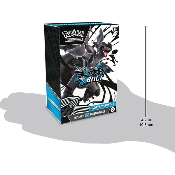 Pokémon TCG: SV10.5 Black Bolt - Booster Bundle - Pokémon karty - Obrázek 4KPD000K01