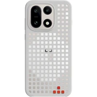 OnePlus 15 5G Hole-Pattern magnetický kryt bílý - Pouzdra