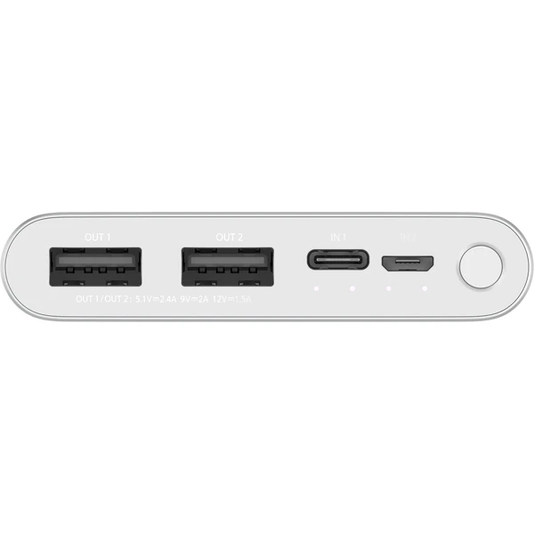 Xiaomi Mi 18W Fast Charge Power Bank 3 10 000 mAh stříbrná - Powerbanky - Obrázek 4LLG100401