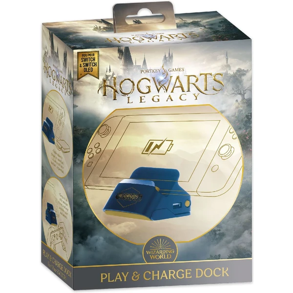 Nabíjecí stanice kombinovaná se stojánkem s motivem Hogwarts Legacy (Switch) - Dokovací stanice - Obrázek 4M8A700301